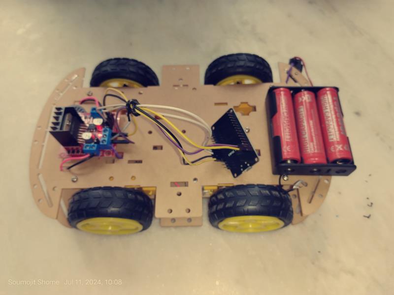 Building a WiFi-Controlled Car with ESP32